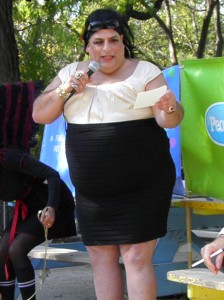 Snooki from the Jersey Shore, our host